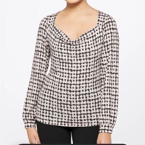 KAILEIGH Saanvi Long Sleeve Knit Top Off White XLP NWT Stitch Fix‎